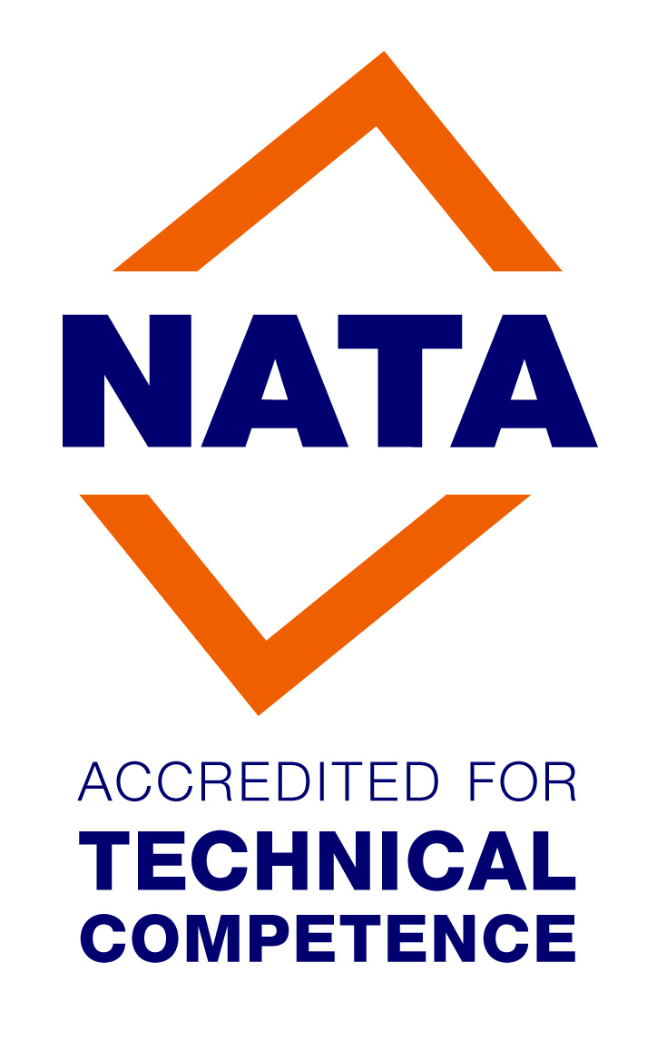 NATA Accredite for Technical Competence